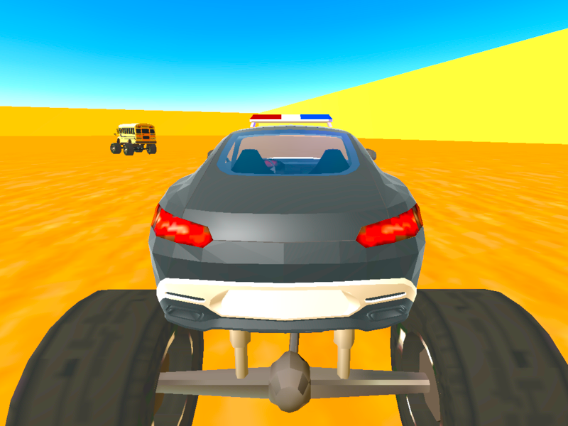 Spil Politiet vs banditter Monster Truck online