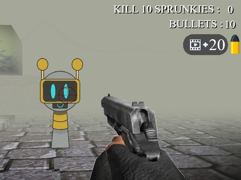 Spil Sprunki 3D Shooter online