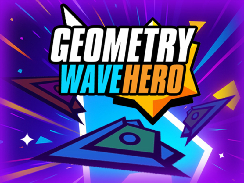 Spil Geometri Wave Hero online