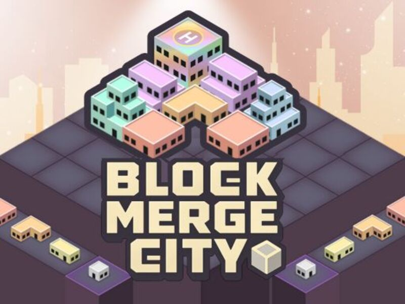 Spil Block Merge City online