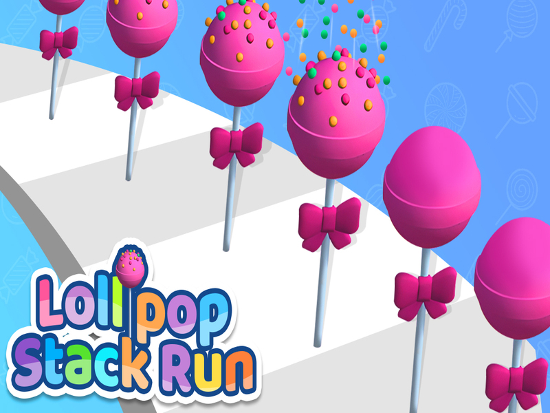 Spil Lollipop Stack Run online