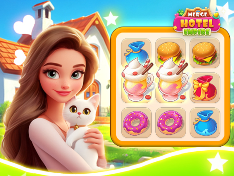 Spil Merge Hotel Empire online