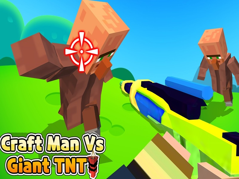 Spil Håndværk mand vs gigant TNT online