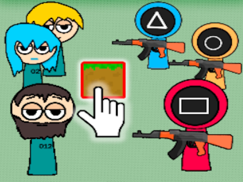 Spil Sandkasse Squid Game skaber en udfordring online