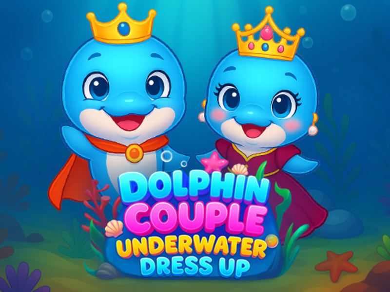 Spil Dolphin-par Underwater Dress Up online
