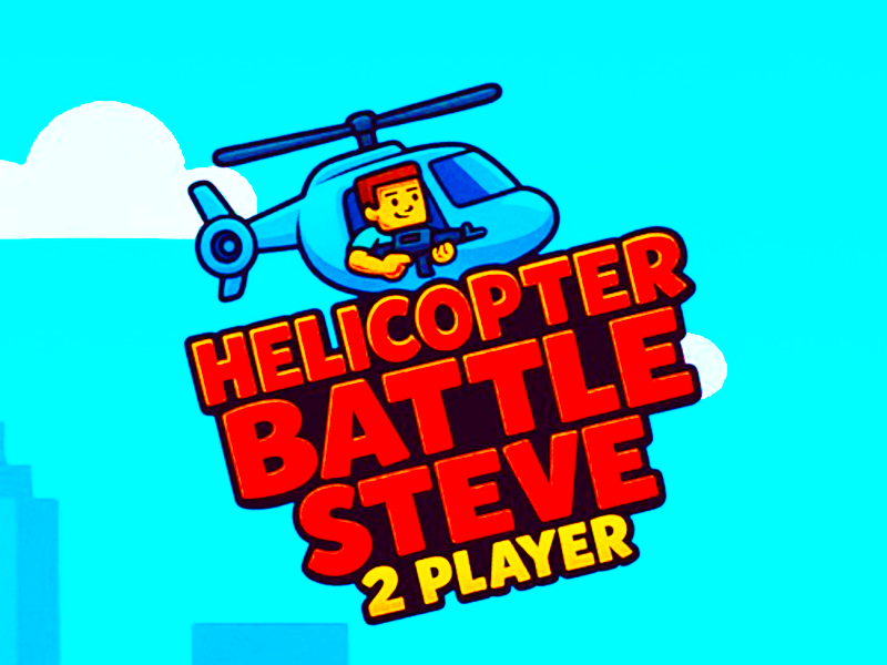 Spil Helikopter Battle Steve 2 Player online