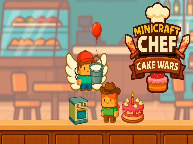 Spil Minicraft Chef Cake Wars online